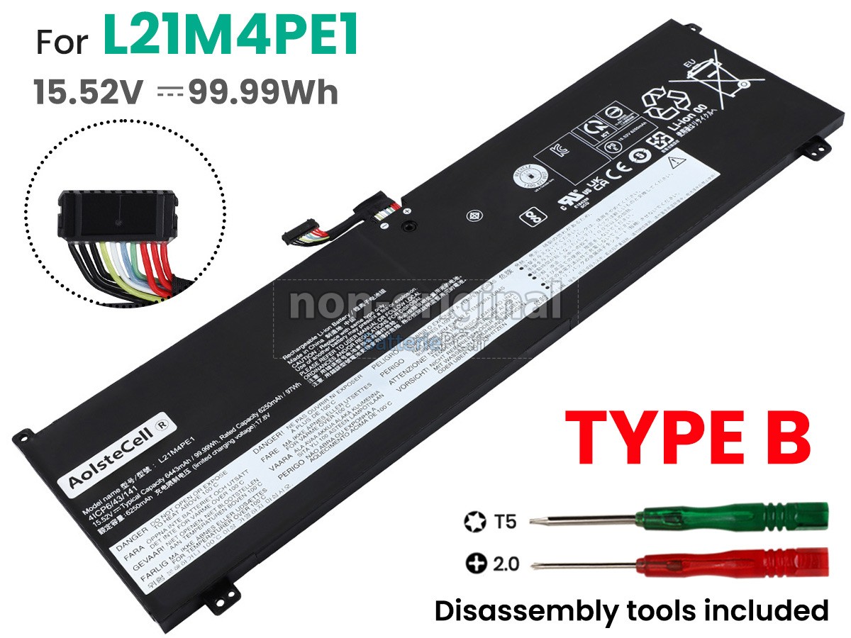 batterie pour Lenovo LEGION S7 16ARHA7-82UG002FKR