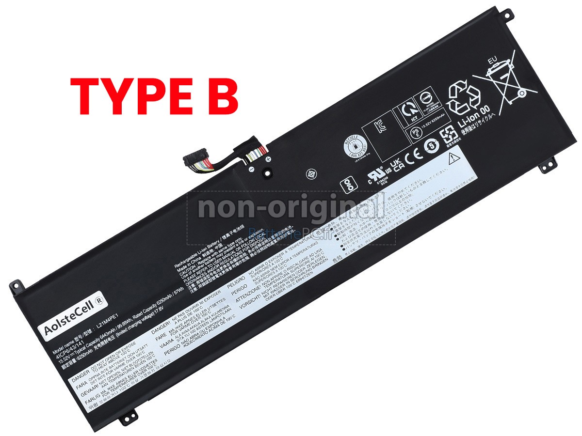 batterie pour Lenovo LEGION S7 16ARHA7-82UG002FKR