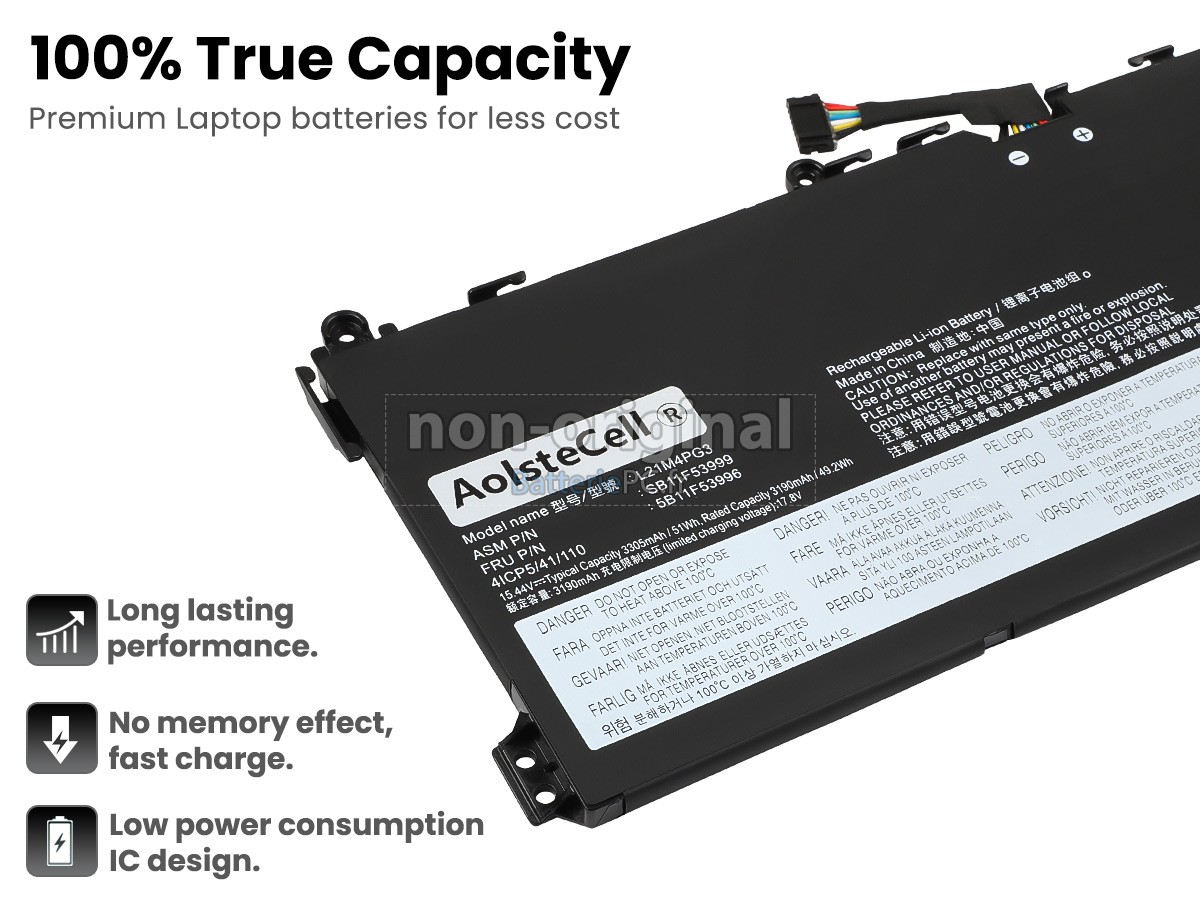 batterie pour Lenovo 13W YOGA GEN 2-82YR0004NS