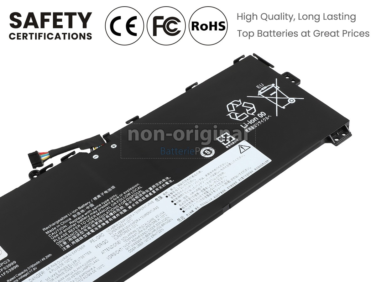 batterie pour Lenovo 13W YOGA GEN 2-82YR0004NS