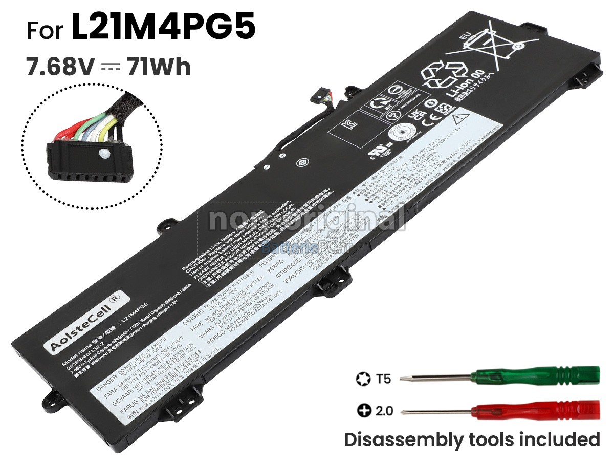 batterie pour Lenovo L21D4PG5