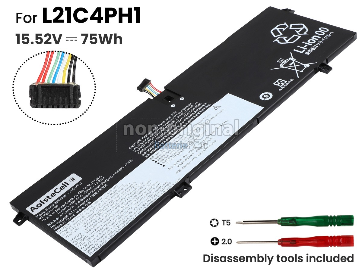 batterie pour Lenovo YOGA SLIM 9 14IAP7-82T0000SKR