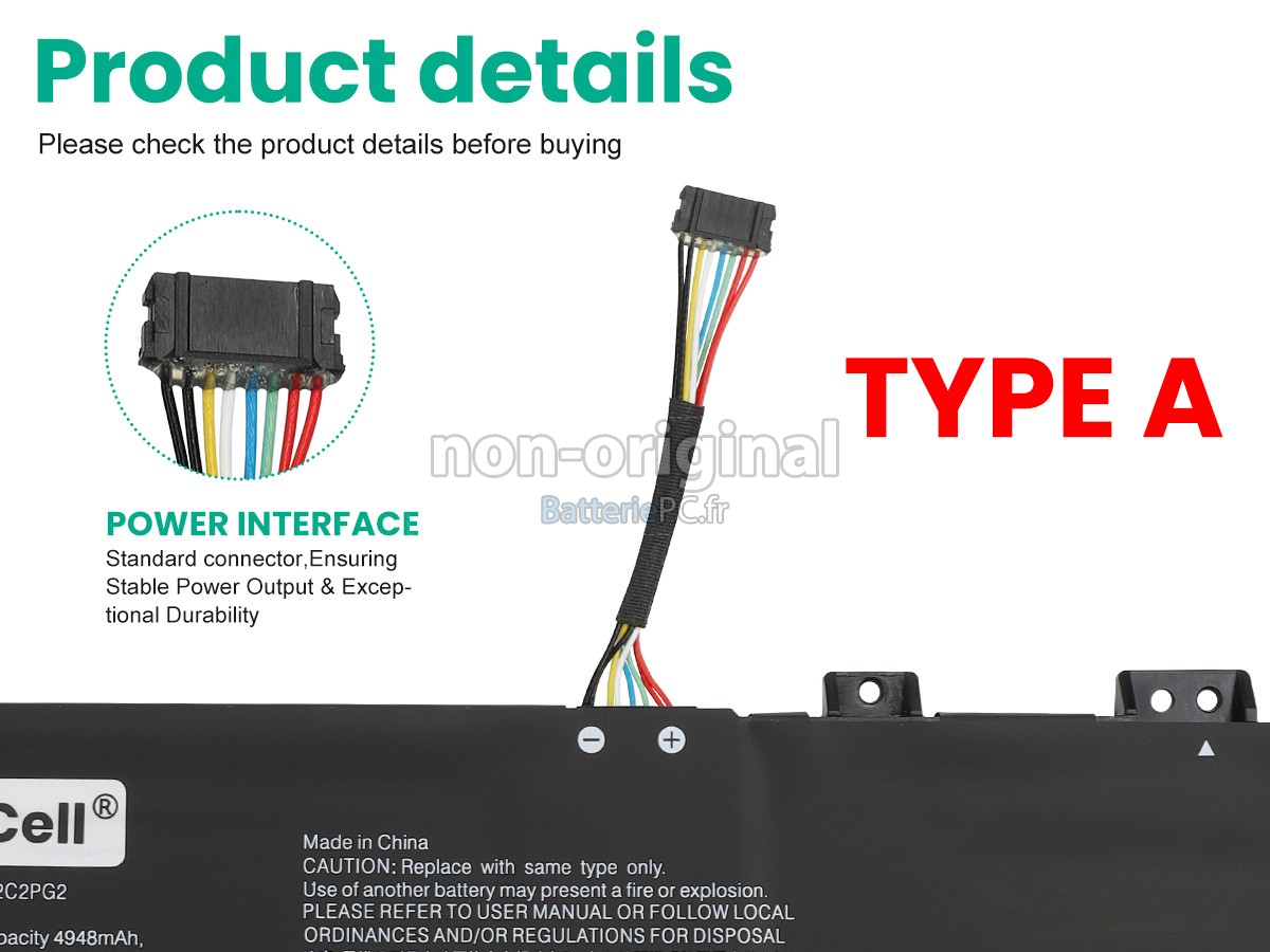 batterie pour Lenovo V15 G4 AMN-82YU