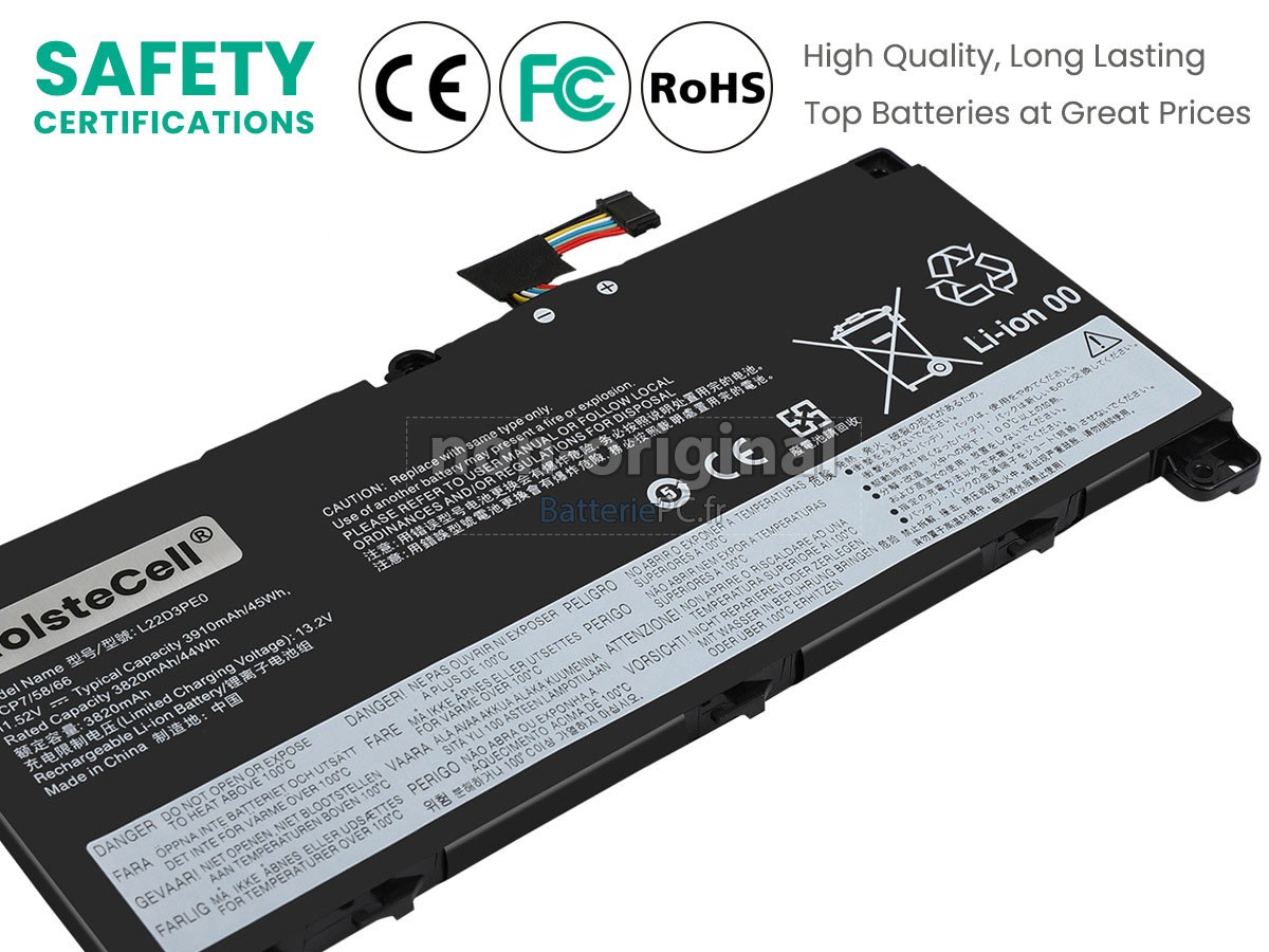 batterie pour Lenovo L22M3PE0