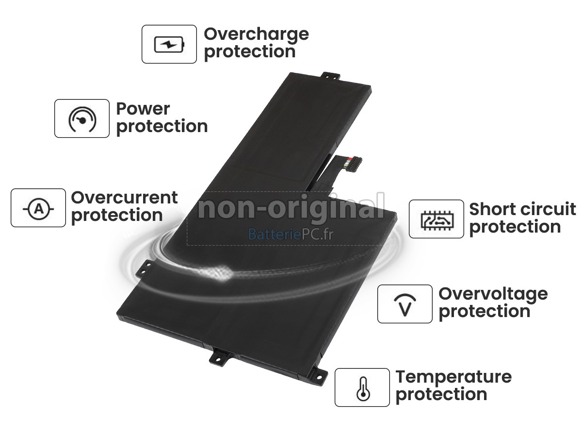 batterie pour Lenovo 300E YOGA Chromebook GEN 4-82W2000CSC