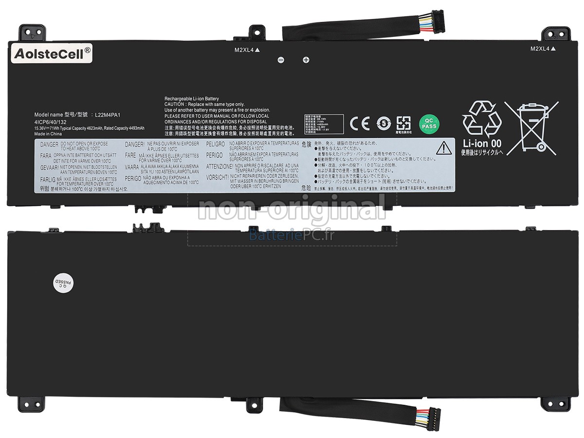 batterie pour Lenovo YOGA 7 14IRL8-82YL00ABRK