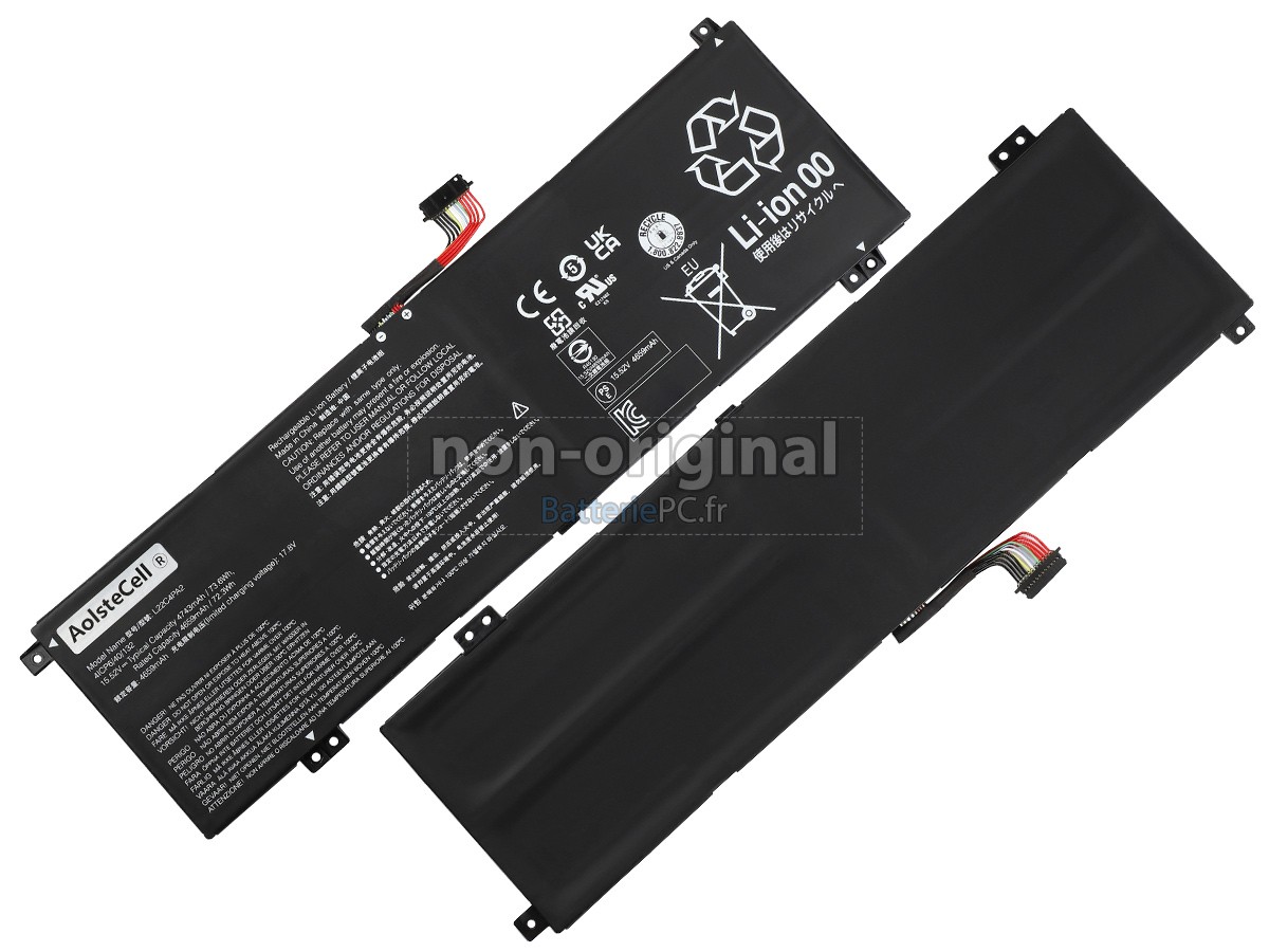 batterie pour Lenovo LEGION SLIM 5 14APH8-82Y50005FR