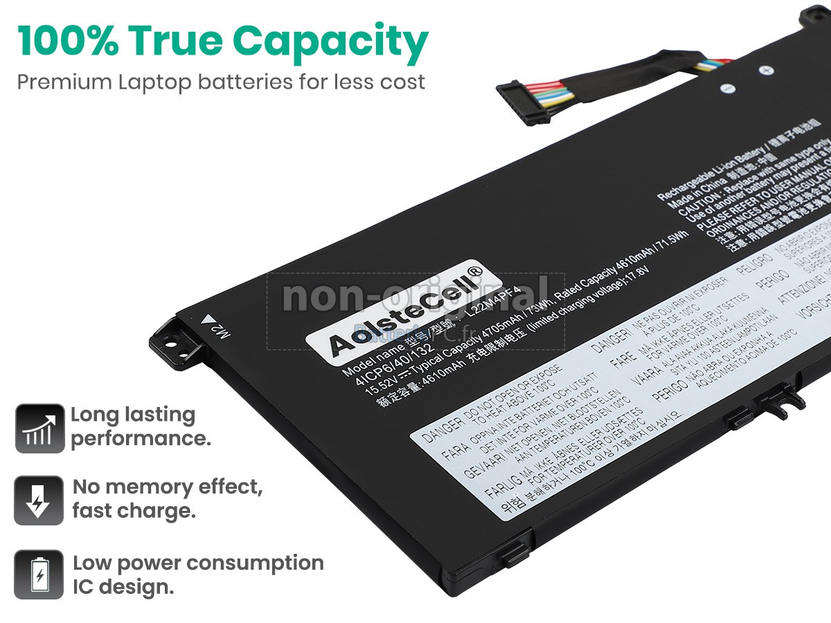 batterie pour Lenovo YOGA PRO 7 14AHP9-83E30017SB