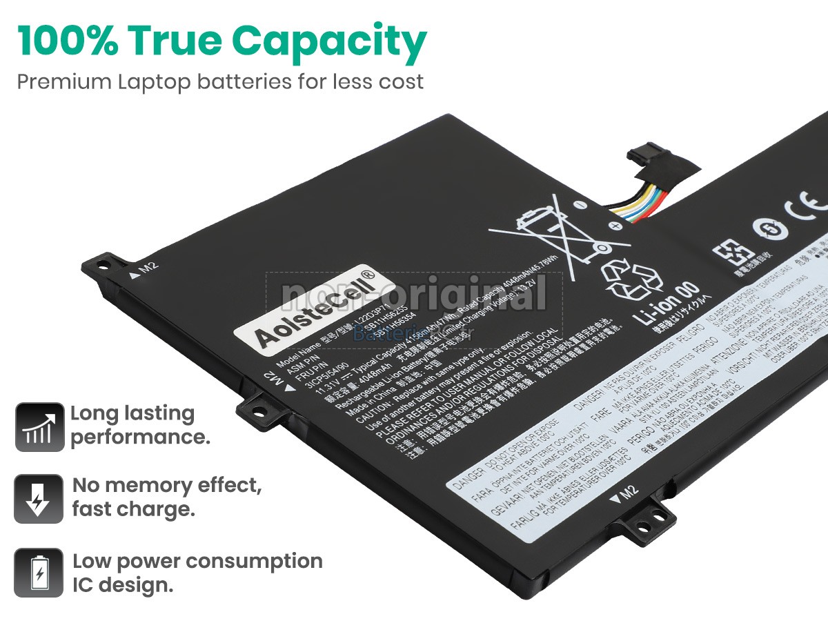 batterie pour Lenovo 300W YOGA GEN 4-82VM000GPG