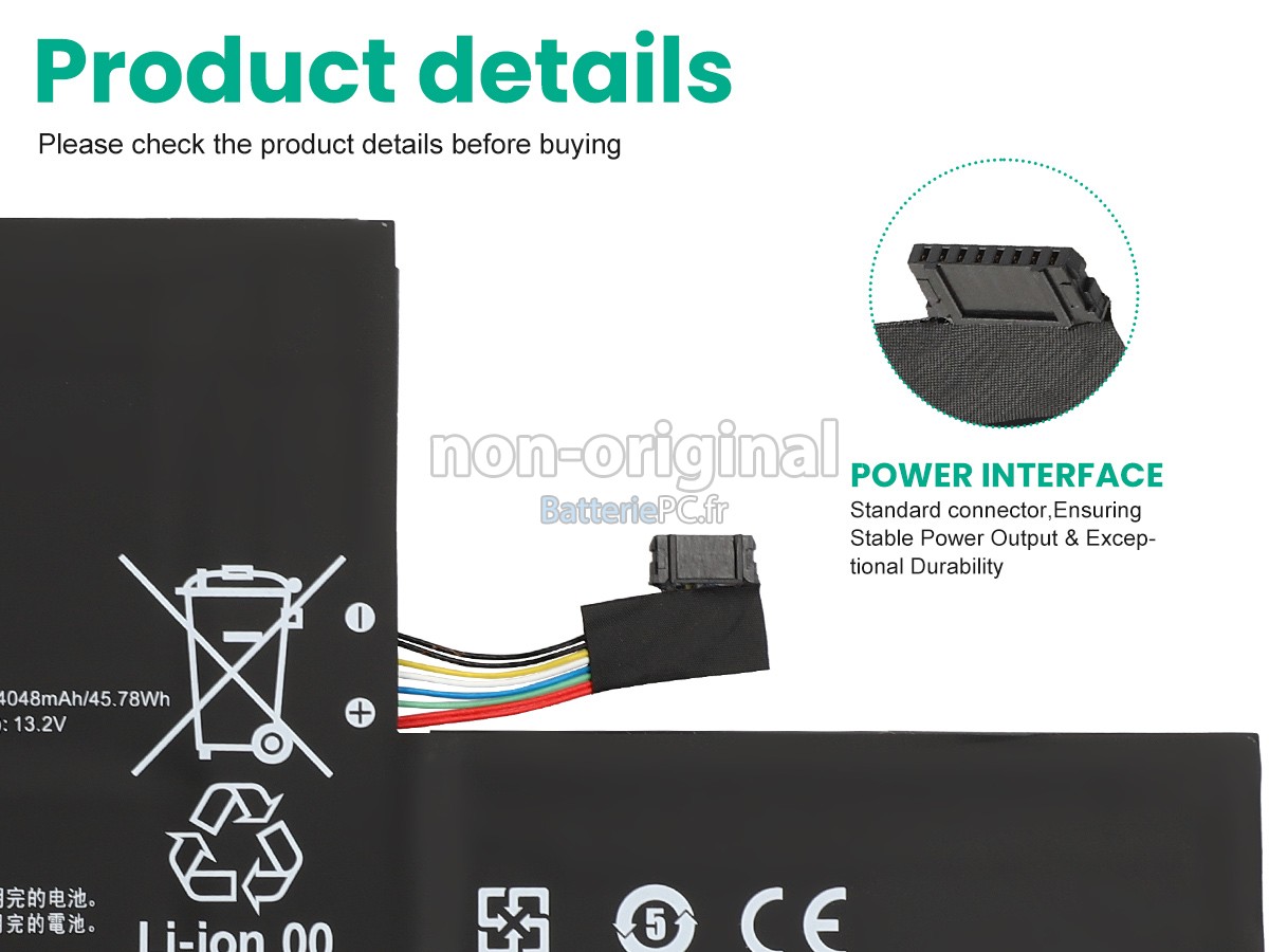 batterie pour Lenovo 300W YOGA GEN 4-82VM000GPG