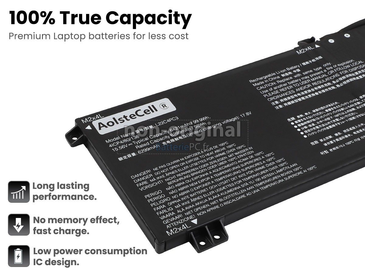 batterie pour Lenovo LEGION 9 16IRX8-83AG004MMB