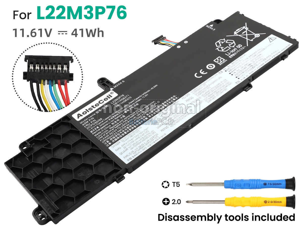 batterie pour Lenovo L22M3P76