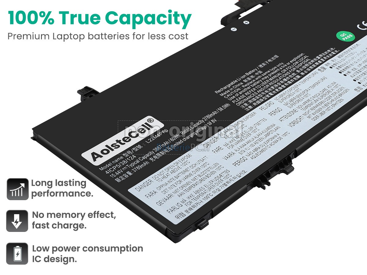 batterie pour Lenovo L22L4PF0