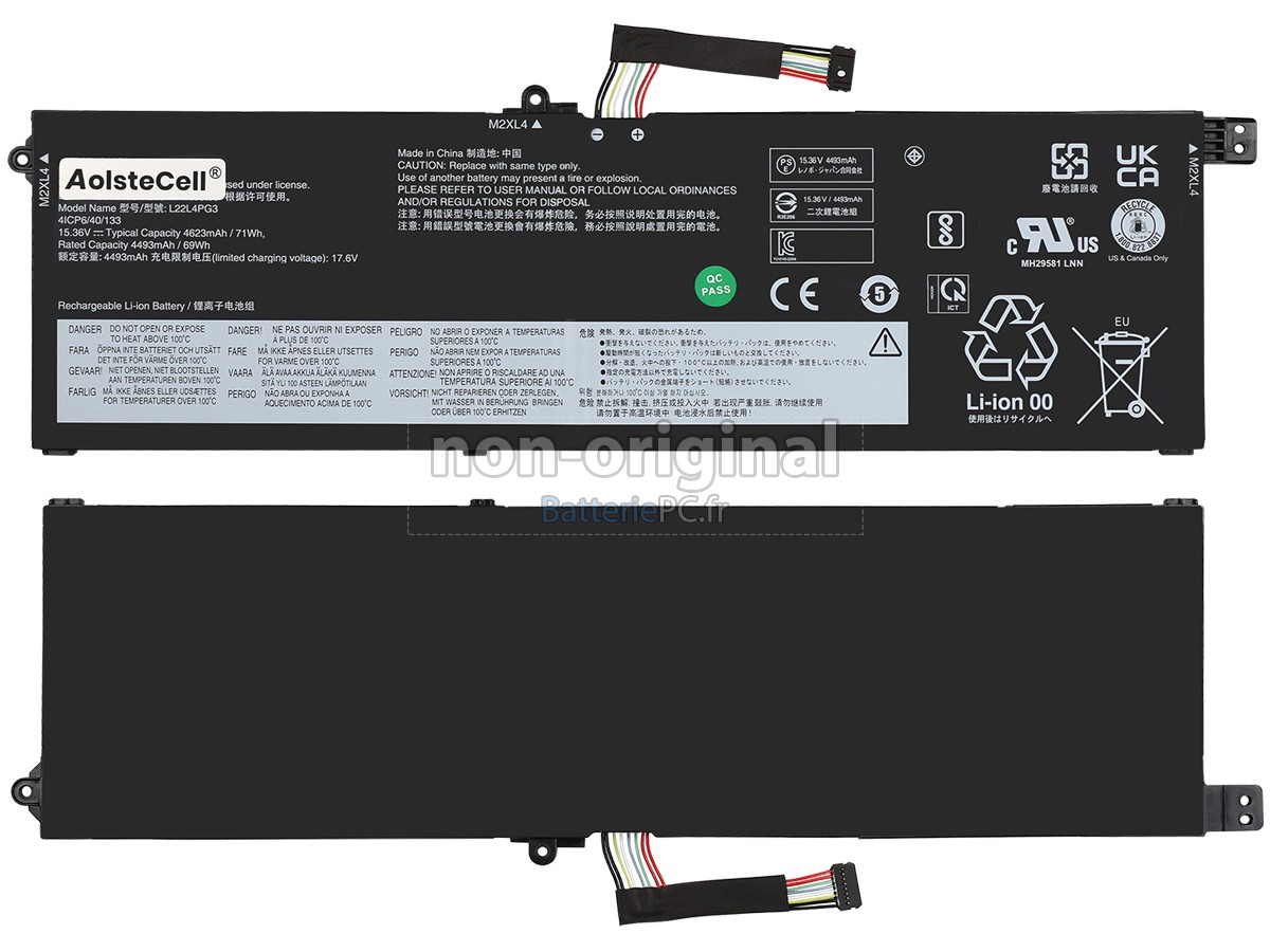batterie pour Lenovo 5B11K39347