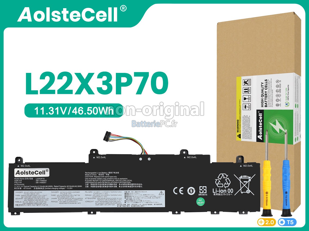 batterie pour Lenovo L22M3P70