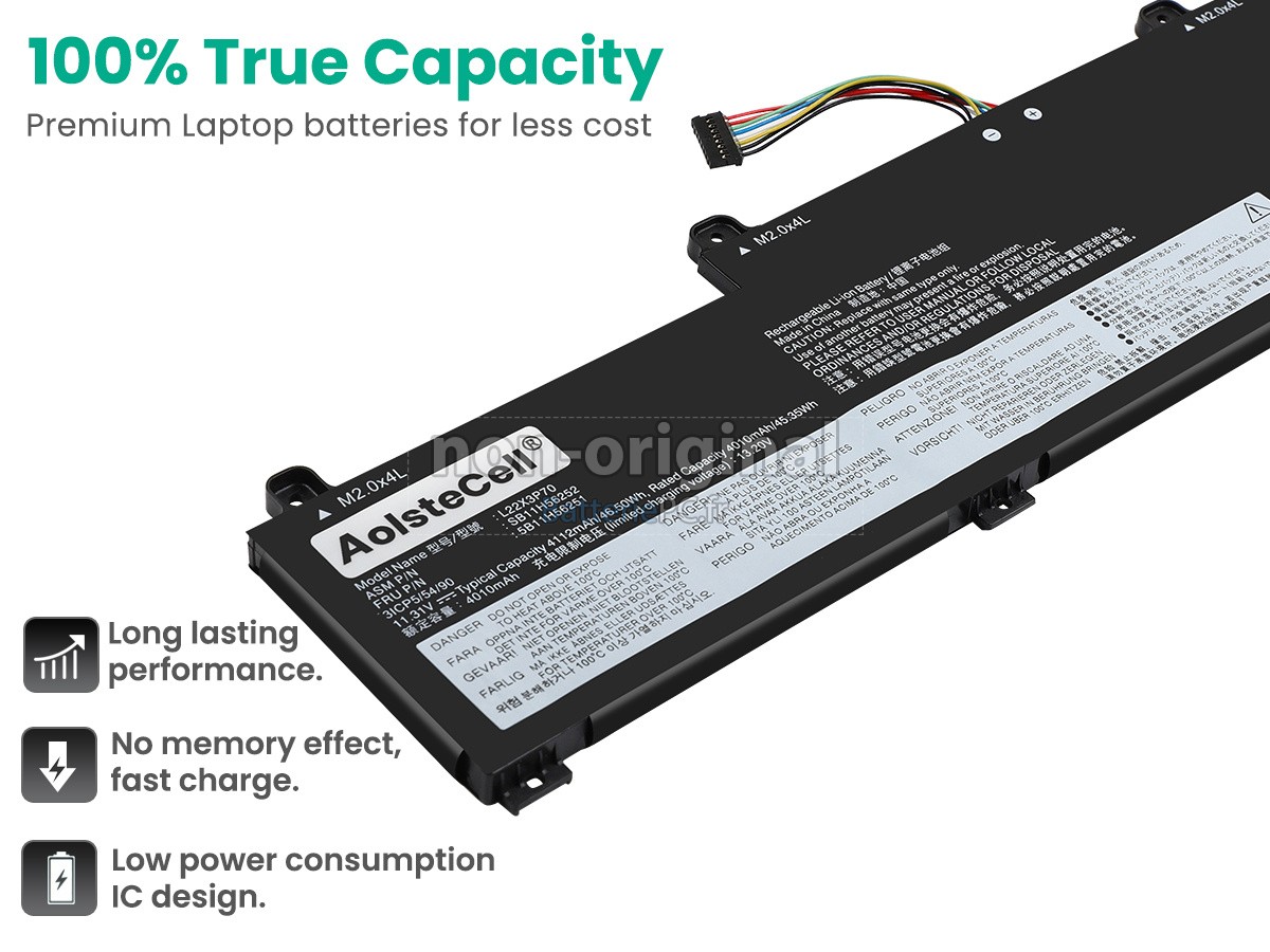 batterie pour Lenovo L22M3P70