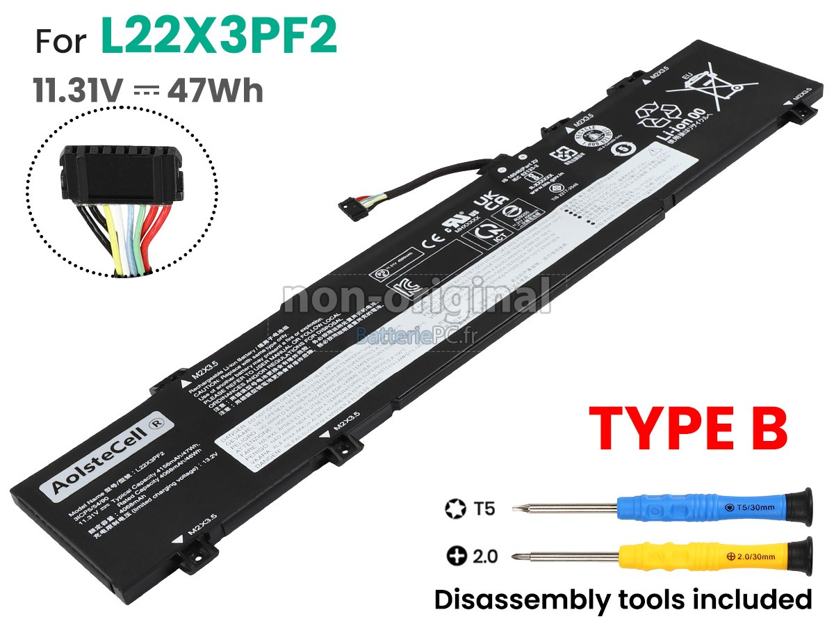batterie pour Lenovo V15 G4 AMN-82YU
