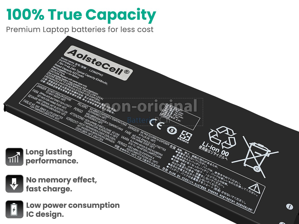 batterie pour Lenovo LEGION GO 8APU1-83E10047IX