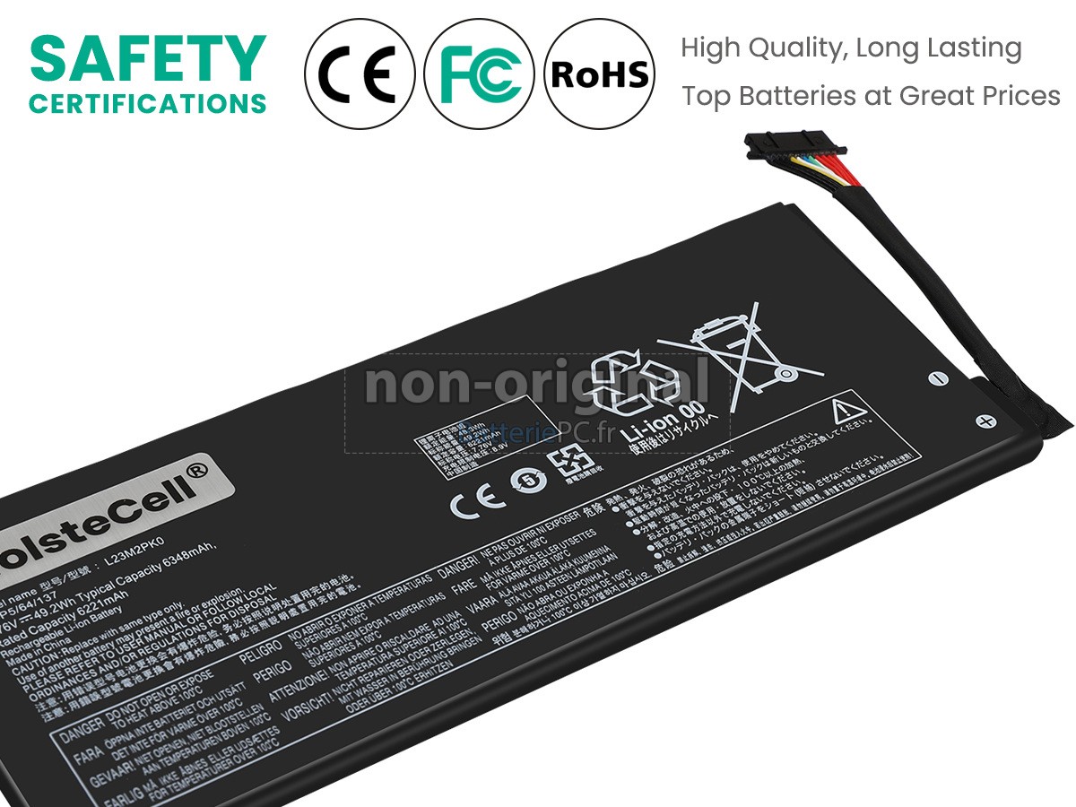 batterie pour Lenovo LEGION GO 8APU1-83E10047IX