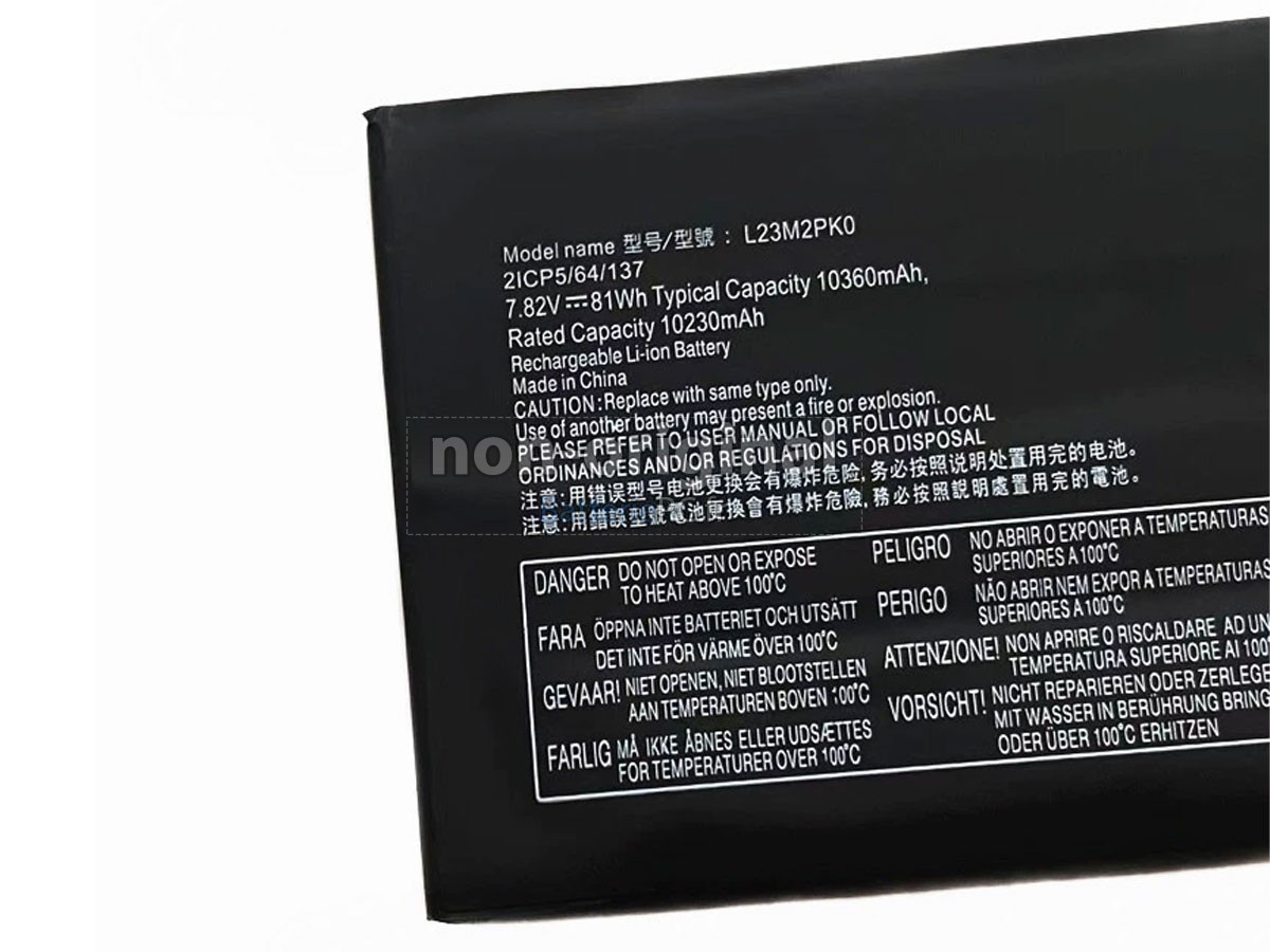 batterie pour Lenovo LEGION GO 8APU1-83E10047IX