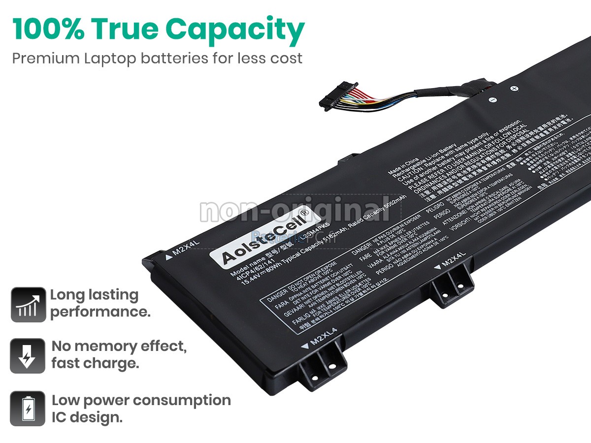 batterie pour Lenovo LEGION 5 16IRX9-83DG00ASSP