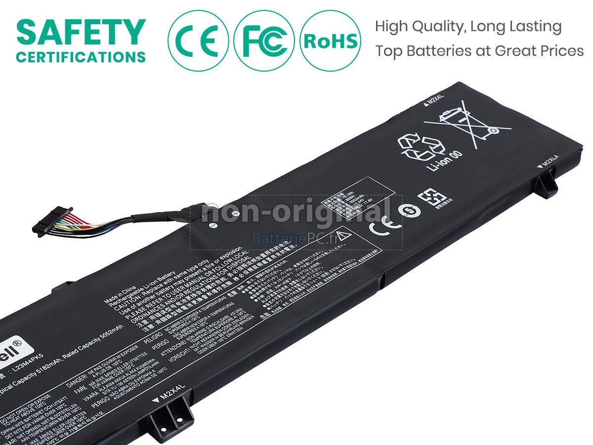 batterie pour Lenovo LEGION 5 16IRX9-83DG00ASSP