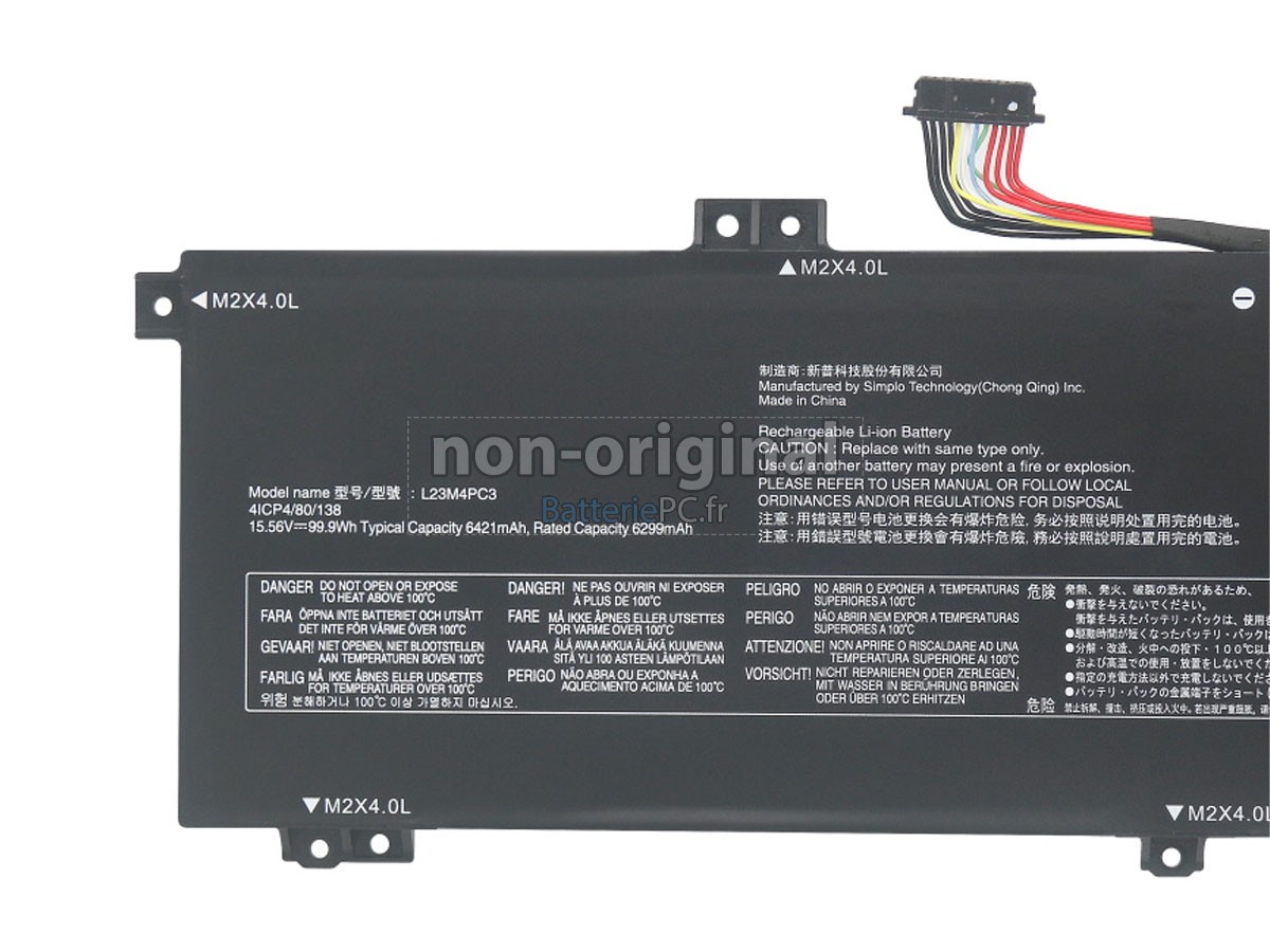 batterie pour Lenovo L23B4PC3