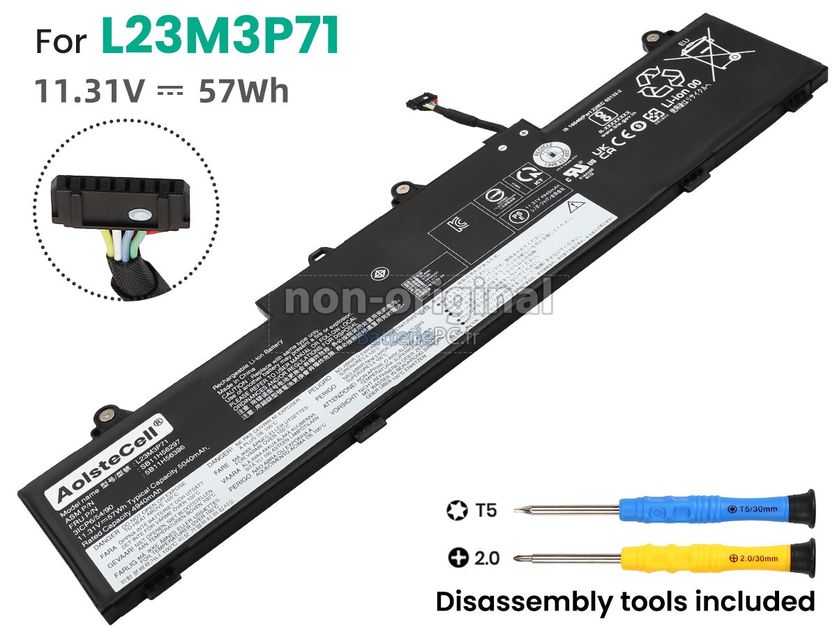 batterie pour Lenovo L23B3P71