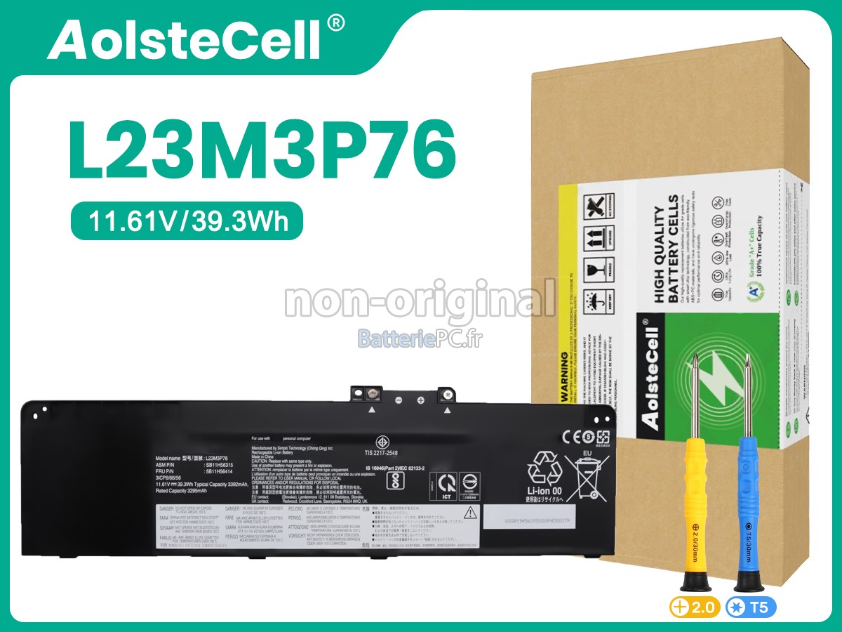 batterie pour Lenovo ThinkPad T14 GEN 5-21ML005GSC