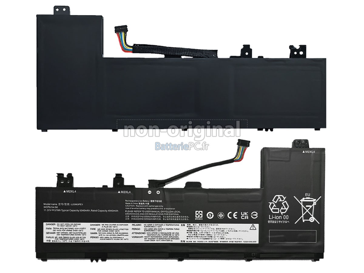 batterie pour Lenovo L23L3PE1