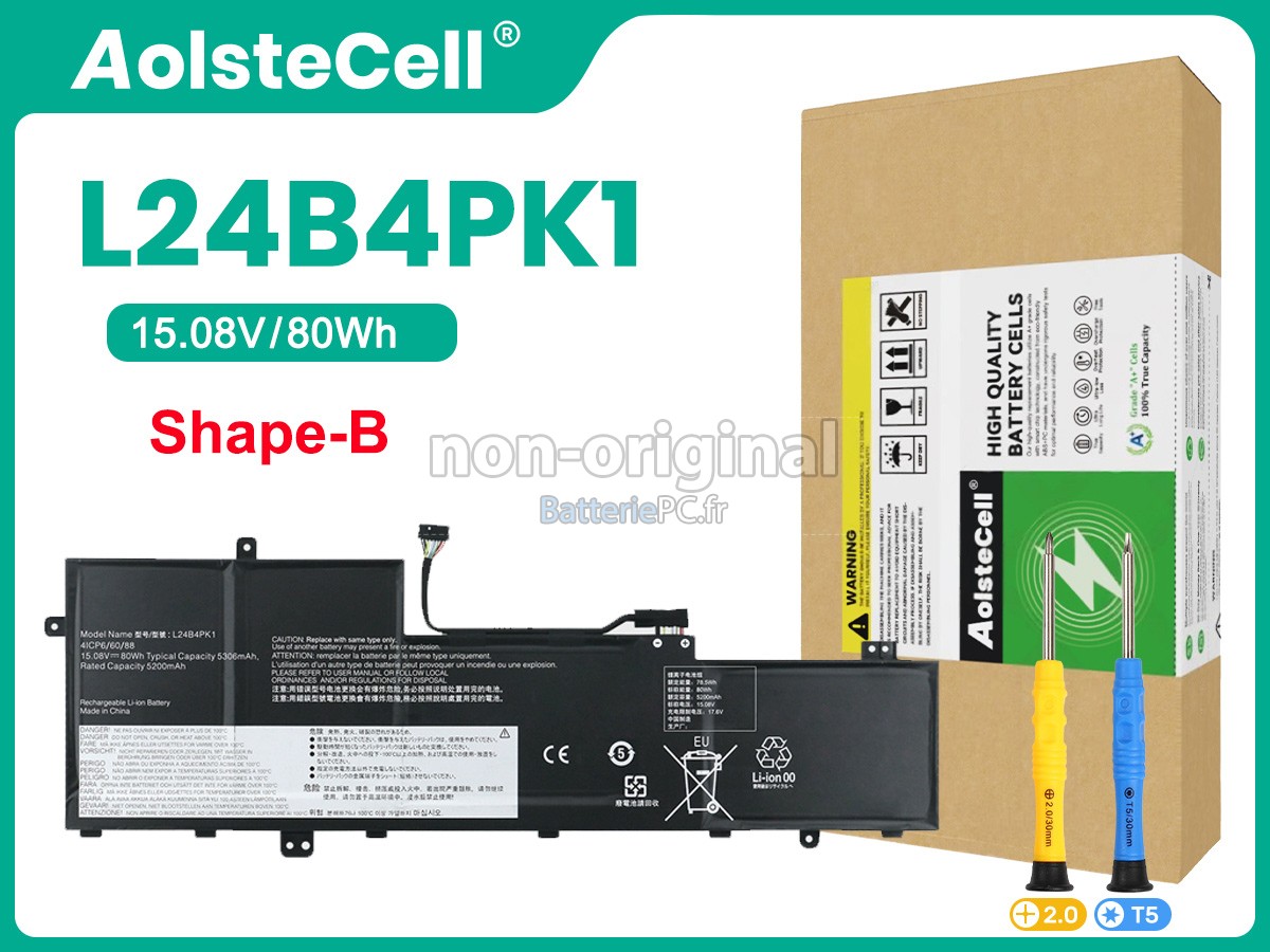 batterie pour Lenovo IdeaPad SLIM 5 16IRH10R-83J1000FSC