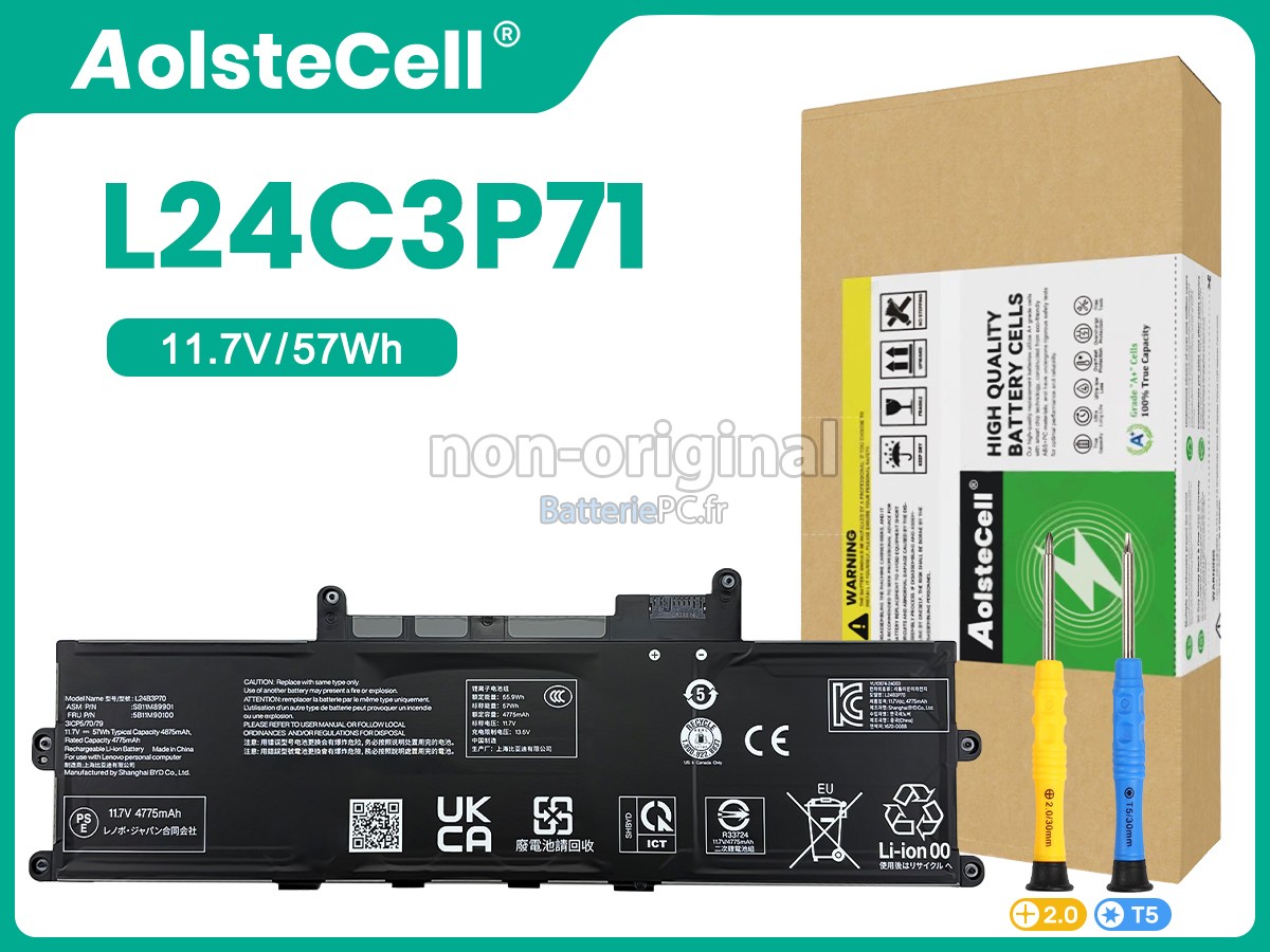 batterie pour Lenovo ThinkPad X1 2-IN-1 GEN 10-21Q000B7ED