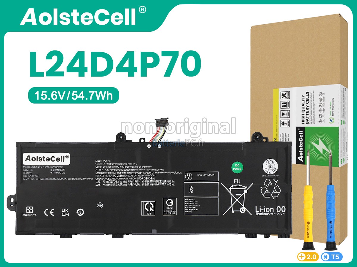 batterie pour Lenovo 5B11M90122