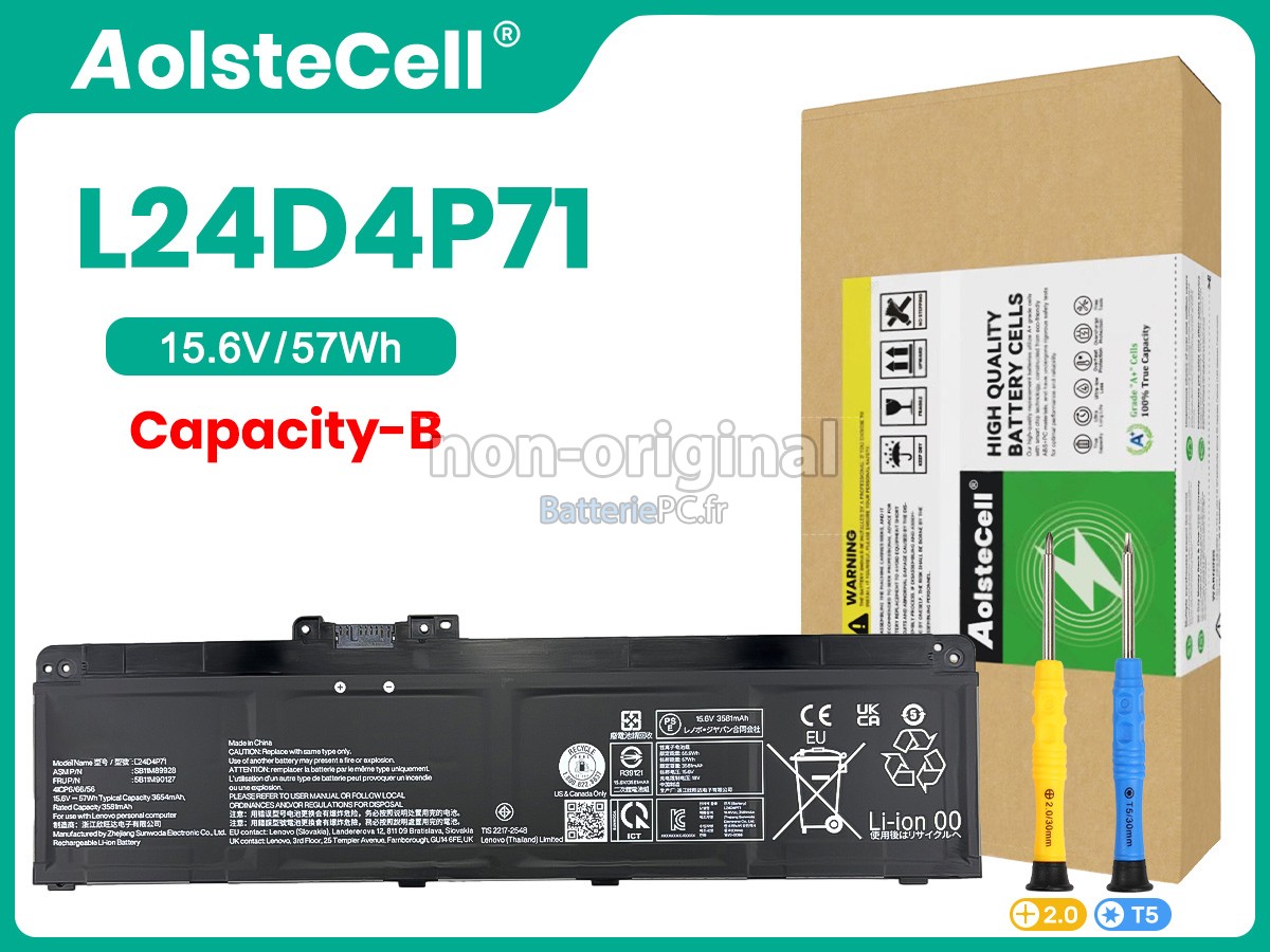 batterie pour Lenovo ThinkPad T14 GEN 6-21QJ006HCK