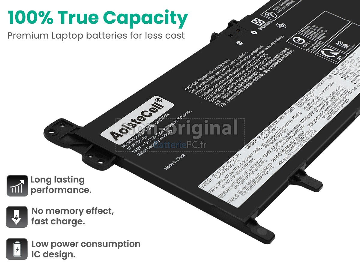 batterie pour Lenovo IdeaPad SLIM 5 15ARP10-83J30029BM