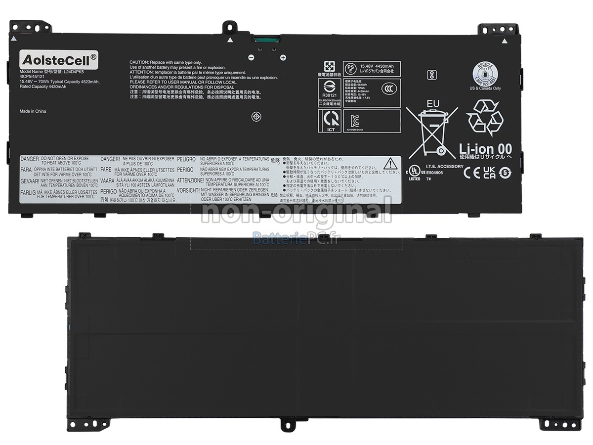 batterie pour Lenovo IdeaPad SLIM 5 15ARP10-83J30029BM