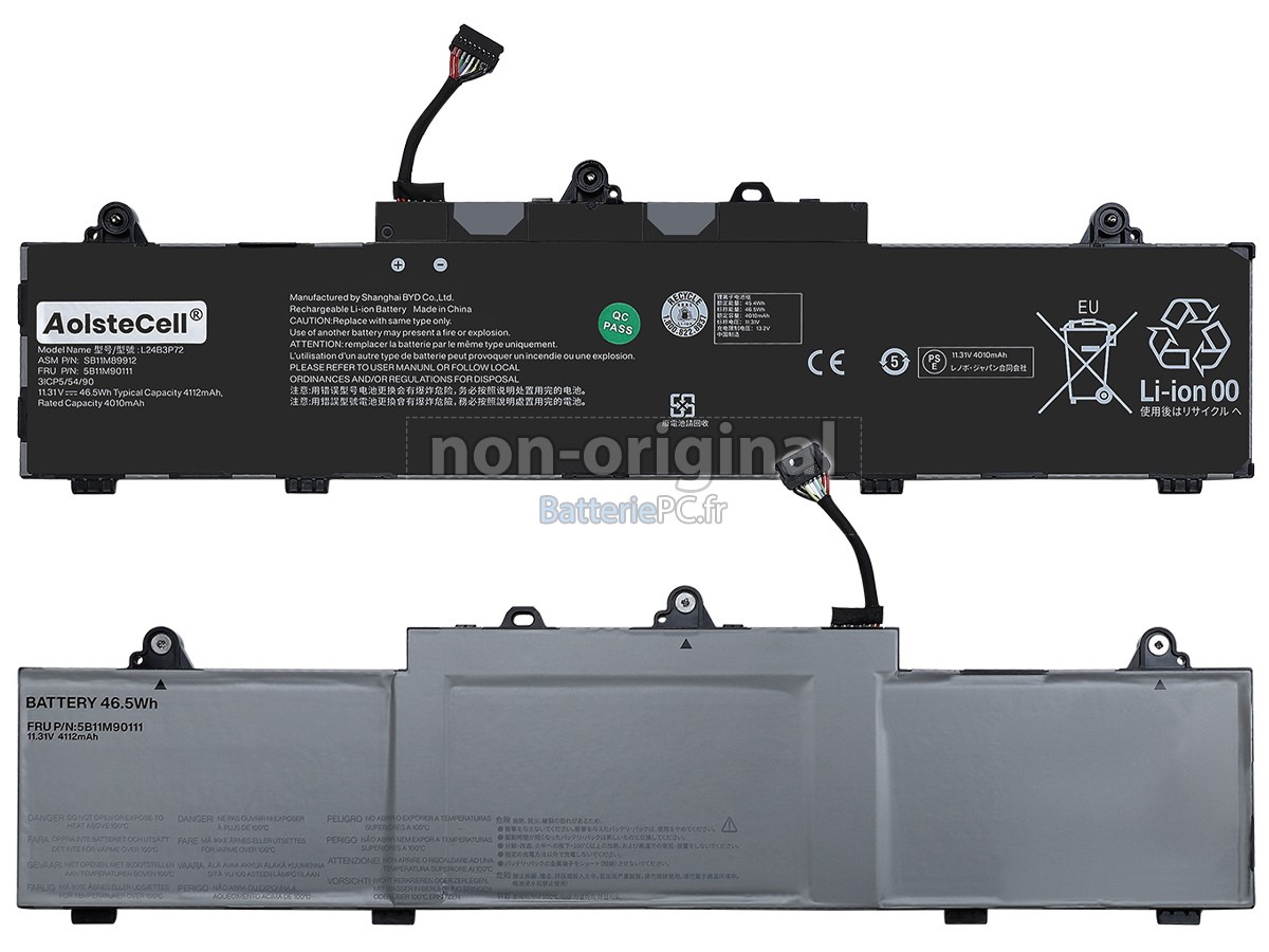 batterie pour Lenovo ThinkPad L16 GEN 2-21SA004BMH