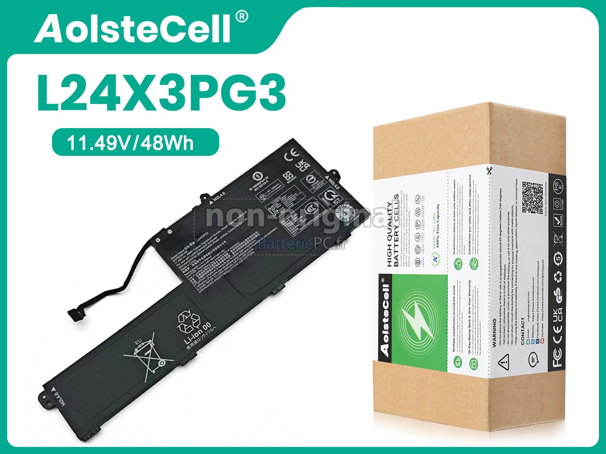 batterie pour Lenovo L24X3PG3