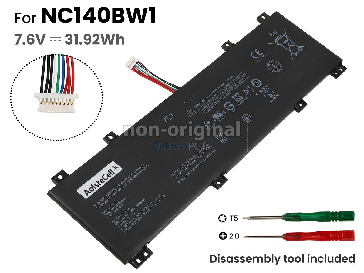 batterie pour Lenovo IdeaPad 100S-14IBR(80R9002WGE)
