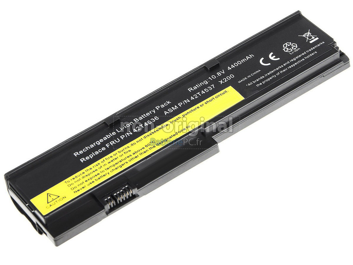 batterie pour Lenovo 42T4542