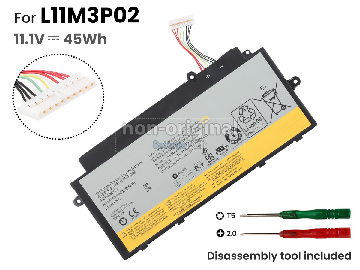 batterie pour Lenovo L11M3P02