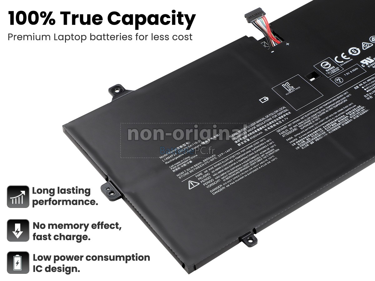 batterie pour Lenovo YOGA 900-13ISK2-80UE004SGE