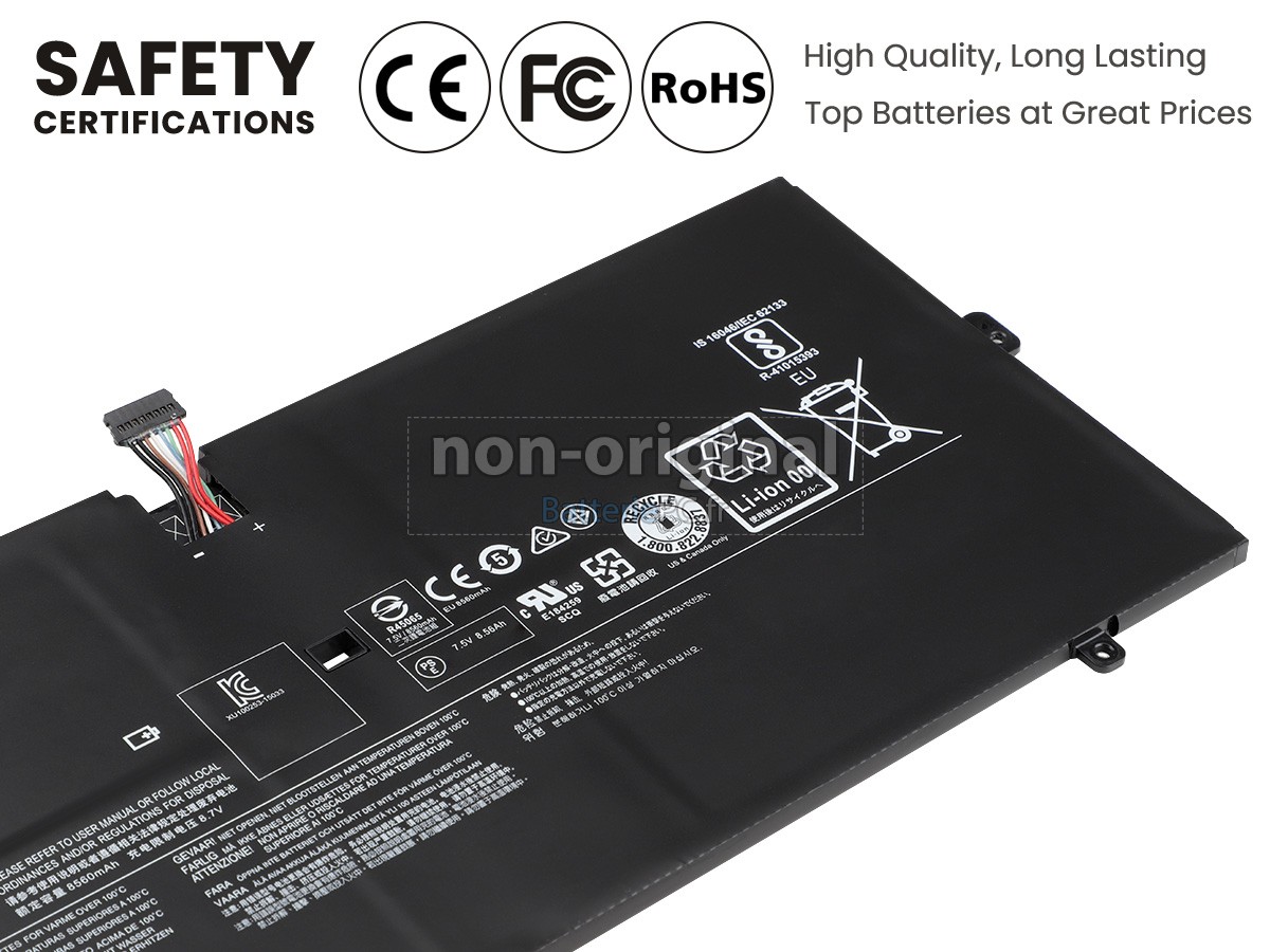 batterie pour Lenovo YOGA 900-13ISK2-80UE004SGE