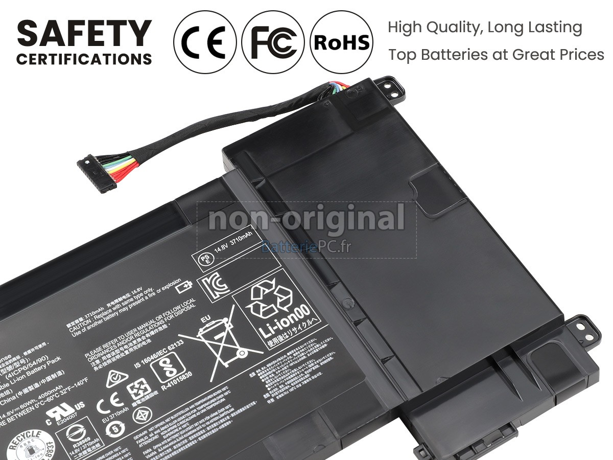batterie pour Lenovo L14S4P22(4ICP6/54/90)