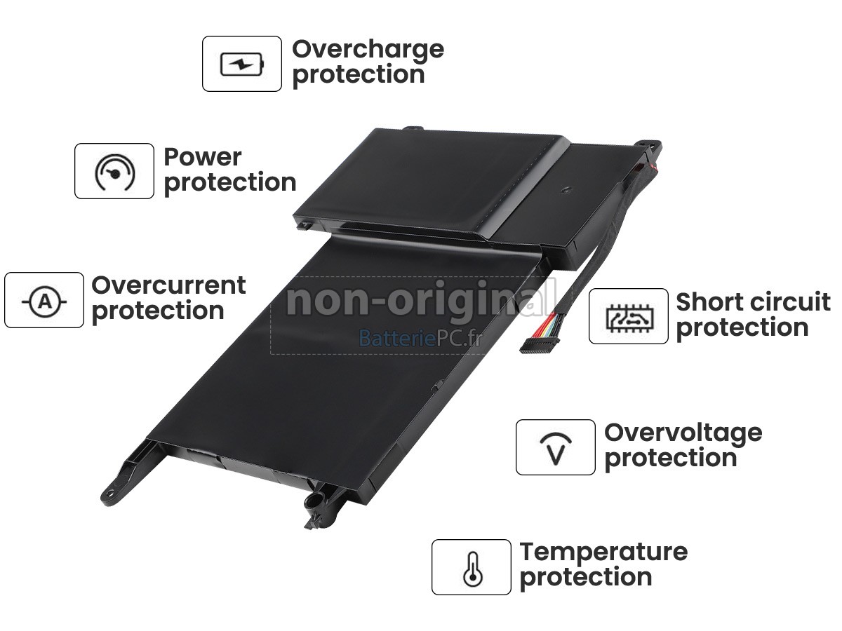 batterie pour Lenovo L14S4P22(4ICP6/54/90)
