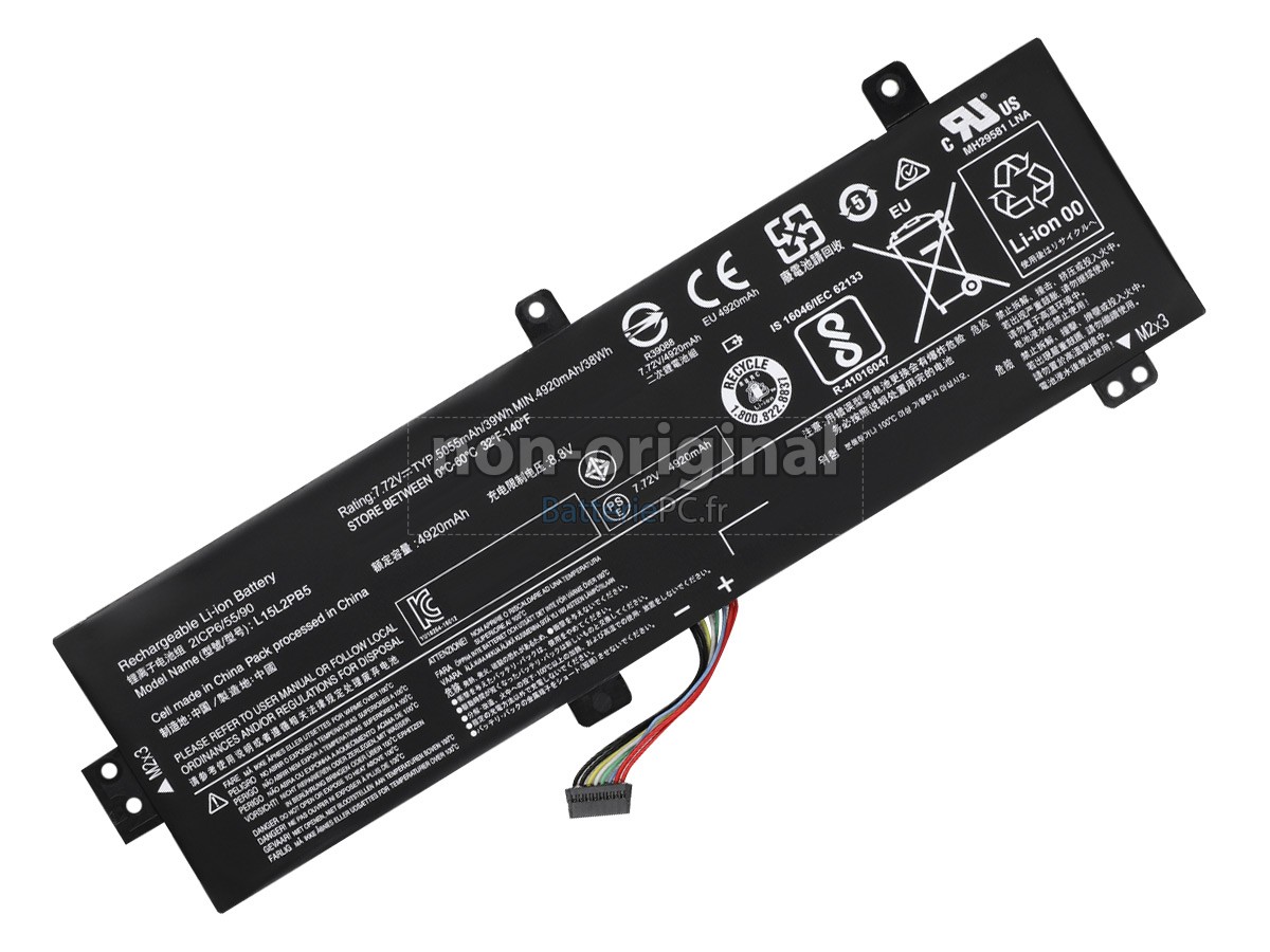 batterie pour Lenovo IdeaPad 510-15ISK(80SR003JGE)