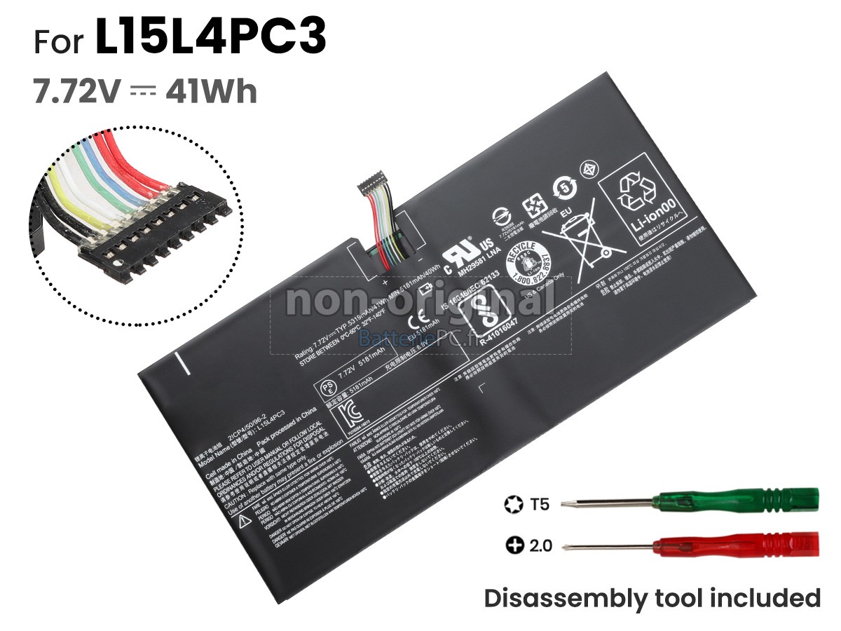 batterie pour Lenovo IdeaPad MIIX 720-12IKB