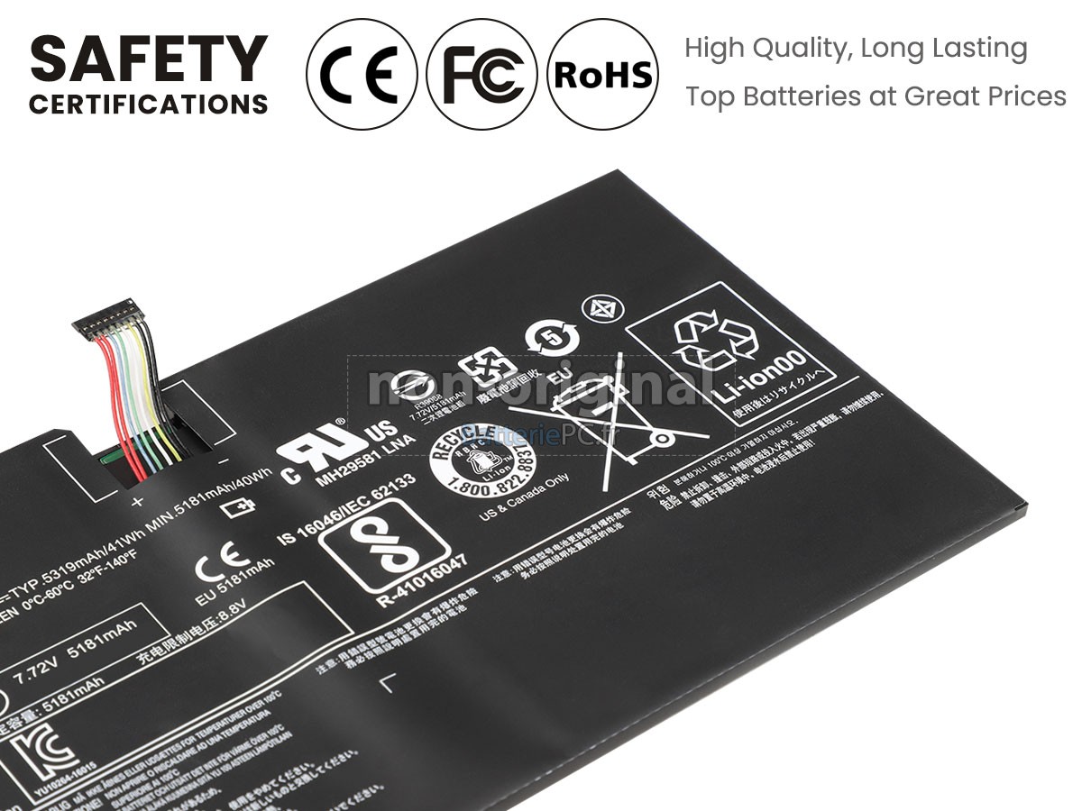 batterie pour Lenovo IdeaPad MIIX 720-12IKB