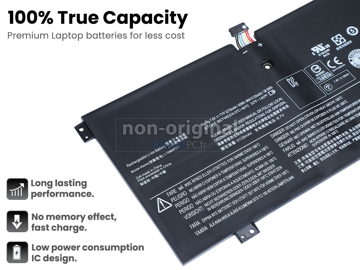 batterie pour Lenovo YOGA 710-11ISK-80TX