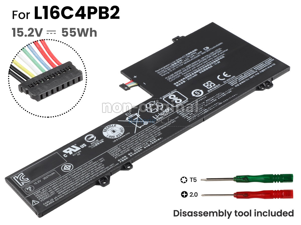 batterie pour Lenovo L16L4PB2